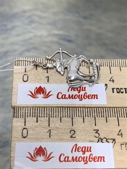 *Подвеска Стрелец Фианит арт. 3-0803р-982 (Вес 2,52 г) - фото 228757 *Подвеска Стрелец Фианит арт. 3-0803р-982 (Вес 2,52 г) - фото 228757