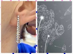 *Серьги арт. 20-052-02р-034 (Вес около 3,44 г) - фото 228927 *Серьги арт. 20-052-02р-034 (Вес около 3,44 г) - фото 228927