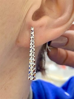 *Серьги арт. 20-052-02р-034 (Вес около 3,44 г) - фото 228933 *Серьги арт. 20-052-02р-034 (Вес около 3,44 г) - фото 228933