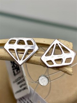 *Серьги Пусеты арт. 21314р-018 (Вес 1,6 г) - фото 228940 *Серьги Пусеты арт. 21314р-018 (Вес 1,6 г) - фото 228940