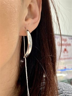 *Серьги Петли арт. 2-1334-703 (Вес около 3,05) - фото 228971 *Серьги Петли арт. 2-1334-703 (Вес около 3,05) - фото 228971