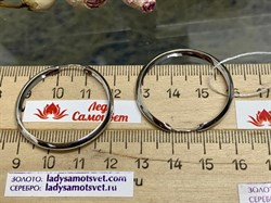 *Серьги Конго арт. 30-30-00р-427 (Вес около 4,01 г) - фото 228974 *Серьги Конго арт. 30-30-00р-427 (Вес около 4,01 г) - фото 228974