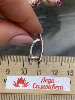 *Серьги Белый Фианит арт. 2-199р200-634 (Вес около 3,07 г) - фото 228983 *Серьги Белый Фианит арт. 2-199р200-634 (Вес около 3,07 г) - фото 228983