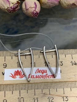 *Серьги Прищепки арт. с009р-296 (Вес около 2,82 г) - фото 229128 *Серьги Прищепки арт. с009р-296 (Вес около 2,82 г) - фото 229128