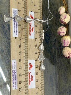 *Серьги арт. С-3695-Р-013 (Вес 4,26 г) - фото 229197