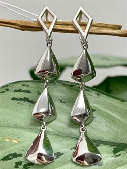 *Серьги арт. С-3695-Р-013 (Вес 4,26 г) - фото 229198