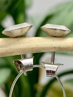 *Серьги Пусеты арт. E08900бр-752 (Вес около 2,83 г) - фото 229218