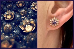 *Серьги Пусеты Иолит Африка арт. С-3826зс412400-680 Вес 2,77 г - фото 229333 *Серьги Пусеты Иолит Африка арт. С-3826зс412400-680 Вес 2,77 г - фото 229333