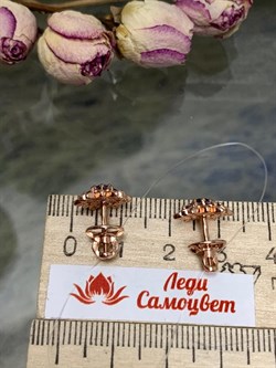 *Серьги Пусеты Иолит Африка арт. С-3826зс412400-680 Вес 2,77 г - фото 229337 *Серьги Пусеты Иолит Африка арт. С-3826зс412400-680 Вес 2,77 г - фото 229337