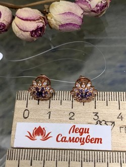 *Серьги Пусеты Иолит Африка арт. С-3826зс412400-680 Вес 2,77 г - фото 229339 *Серьги Пусеты Иолит Африка арт. С-3826зс412400-680 Вес 2,77 г - фото 229339