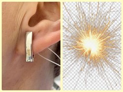 *Серьги Прищепки арт. с003р-239 (Вес около 2,3 г) - фото 229345