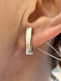 *Серьги Прищепки арт. с003р-239 (Вес около 2,3 г) - фото 229347