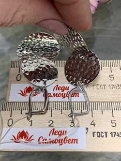 *Серьги арт. CTE-13954-L022-HAM-964 (Вес около 7,39 г) - фото 229378