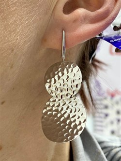 *Серьги арт. CTE-13954-L022-HAM-964 (Вес около 7,39 г) - фото 229380