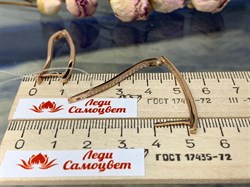 *Серьги Прищепки Белый Фианит арт. 402012-195з-252 (Вес около 5,77 г) - фото 229457 *Серьги Прищепки Белый Фианит арт. 402012-195з-252 (Вес около 5,77 г) - фото 229457