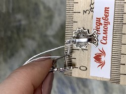 *Серьги Детские Эмаль Фианит арт. сдр2-00р216-132 (Вес 2,45 г) - фото 229605 *Серьги Детские Эмаль Фианит арт. сдр2-00р216-132 (Вес 2,45 г) - фото 229605