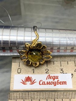 *Кольцо р.19,5 Янтарь арт. 820921з-738 Вес 5,59 г - фото 229857 *Кольцо р.19,5 Янтарь арт. 820921з-738 Вес 5,59 г - фото 229857