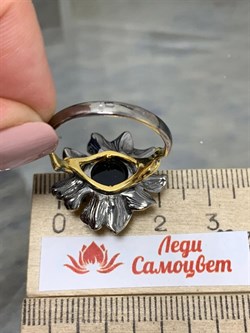 *Кольцо р.19,5 Янтарь арт. 820921з-738 Вес 5,59 г - фото 229859 *Кольцо р.19,5 Янтарь арт. 820921з-738 Вес 5,59 г - фото 229859