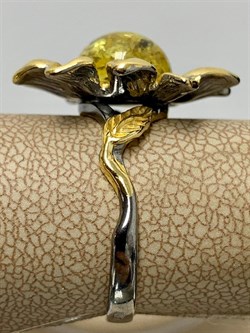 *Кольцо р.19,5 Янтарь арт. 820921з-738 Вес 5,59 г - фото 229861 *Кольцо р.19,5 Янтарь арт. 820921з-738 Вес 5,59 г - фото 229861