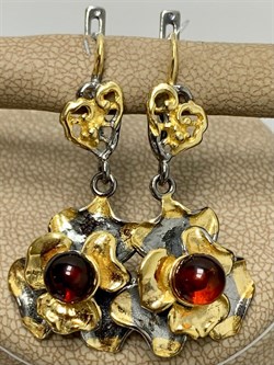 *Серьги Янтарь арт. 821904к-558 Вес 7,99 г - фото 229872 *Серьги Янтарь арт. 821904к-558 Вес 7,99 г - фото 229872