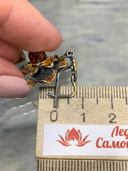 *Серьги Янтарь арт. 821904к-558 Вес 7,99 г - фото 229876 *Серьги Янтарь арт. 821904к-558 Вес 7,99 г - фото 229876