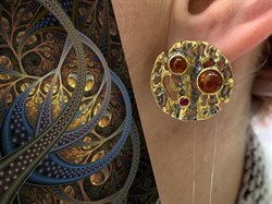 *Серьги Янтарь арт. 821917к-528 Вес 9,63 г - фото 229898 *Серьги Янтарь арт. 821917к-528 Вес 9,63 г - фото 229898