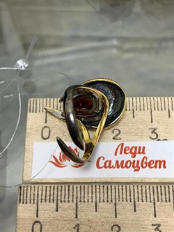 *Кольцо р.17 Янтарь арт. 820905к-562 Вес 4,59 г - фото 229946 *Кольцо р.17 Янтарь арт. 820905к-562 Вес 4,59 г - фото 229946