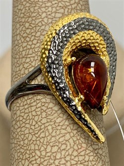 *Кольцо р.17 Янтарь арт. 820905к-562 Вес 4,59 г - фото 229947 *Кольцо р.17 Янтарь арт. 820905к-562 Вес 4,59 г - фото 229947