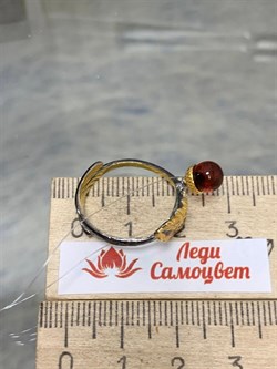 *Кольцо р.17,5 Янтарь арт. 820949к-062 Вес 3,02 г - фото 230006 *Кольцо р.17,5 Янтарь арт. 820949к-062 Вес 3,02 г - фото 230006
