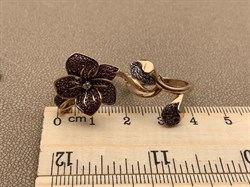 *Кольцо р.17,5 Родолит цв Красное арт. 01-01225-01-075-01-02-1044161659225 (вес 9,18 г) - фото 231593 *Кольцо р.17,5 Родолит цв Красное арт. 01-01225-01-075-01-02-1044161659225 (вес 9,18 г) - фото 231593