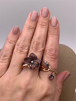 *Кольцо р.17,5 Родолит цв Красное арт. 01-01225-01-075-01-02-1044161659225 (вес 9,18 г) - фото 231600 *Кольцо р.17,5 Родолит цв Красное арт. 01-01225-01-075-01-02-1044161659225 (вес 9,18 г) - фото 231600