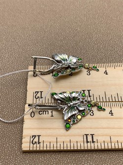 *Серьги Бабочки Эмаль арт. 02-4785-00-000-0200-68-506 вес 6,15 г - фото 231907 *Серьги Бабочки Эмаль арт. 02-4785-00-000-0200-68-506 вес 6,15 г - фото 231907