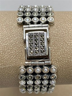 *Часы р.20 Микс Марказит Жемчуг арт. HW118-987 вес 77,45 г - фото 232443 *Часы р.20 Микс Марказит Жемчуг арт. HW118-987 вес 77,45 г - фото 232443