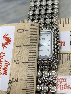 *Часы р.20 Микс Марказит Жемчуг арт. HW118-987 вес 77,45 г - фото 232444 *Часы р.20 Микс Марказит Жемчуг арт. HW118-987 вес 77,45 г - фото 232444