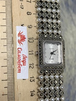 *Часы р.20 Микс Марказит Жемчуг арт. HW118-987 вес 77,45 г - фото 232446 *Часы р.20 Микс Марказит Жемчуг арт. HW118-987 вес 77,45 г - фото 232446