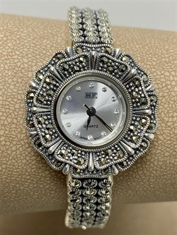 *Часы р.18 Марказит арт. HW294-022 вес 41.01 г - фото 232538 *Часы р.18 Марказит арт. HW294-022 вес 41.01 г - фото 232538