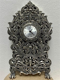 *Часы Настольные Марказит арт. HW301-497 вес 61,56 г - фото 232806 *Часы Настольные Марказит арт. HW301-497 вес 61,56 г - фото 232806