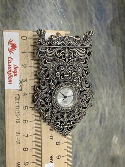*Часы Настольные Марказит арт. HW301-497 вес 61,56 г - фото 232809 *Часы Настольные Марказит арт. HW301-497 вес 61,56 г - фото 232809