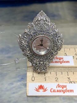*Часы Настольные Марказит арт. Ч 255-252 (вес 23,94 г) - фото 232815 *Часы Настольные Марказит арт. Ч 255-252 (вес 23,94 г) - фото 232815