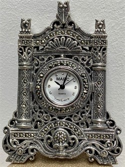 *Часы Настольные Марказит арт: HW010-726 вес 52,2 г - фото 232944 *Часы Настольные Марказит арт: HW010-726 вес 52,2 г - фото 232944