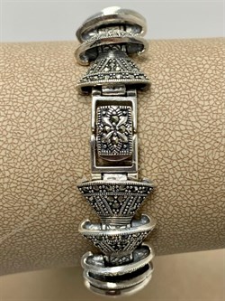 *Часы р.19,5 Марказит арт. HW0125-543 вес 71,61 г - фото 232977 *Часы р.19,5 Марказит арт. HW0125-543 вес 71,61 г - фото 232977