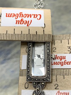 *Часы р.19 Марказит арт. HW296-032 вес 28.15 г - фото 233255 *Часы р.19 Марказит арт. HW296-032 вес 28.15 г - фото 233255