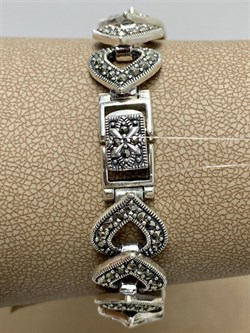 *Часы р.19 Марказит арт. HW009-834 вес 41,46 г - фото 233333