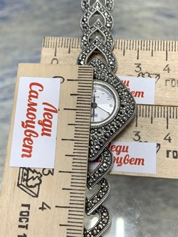 *Часы р.19 Марказит арт. HW009-834 вес 41,46 г - фото 233335