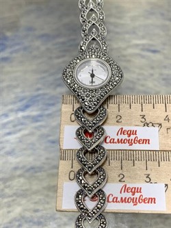 *Часы р.19 Марказит арт. HW009-834 вес 41,46 г - фото 233338