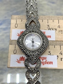 *Часы р.20 Марказит арт. HW009-858 вес 42,55 г - фото 233349 *Часы р.20 Марказит арт. HW009-858 вес 42,55 г - фото 233349