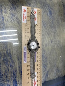 *Часы р.18 Микс Марказит Черный Оникс арт. HW269-957 вес 46,5 г - фото 233485 *Часы р.18 Микс Марказит Черный Оникс арт. HW269-957 вес 46,5 г - фото 233485