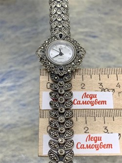 *Часы р.17,5 Марказит арт. HW041-978 вес 41,62 г - фото 233526