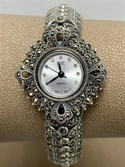 *Часы р.17,5 Марказит арт. HW041-978 вес 41,62 г - фото 233527