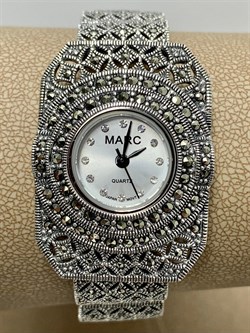 *Часы р.18,5 Марказит арт. HW005-624 вес 43,72 г - фото 233636